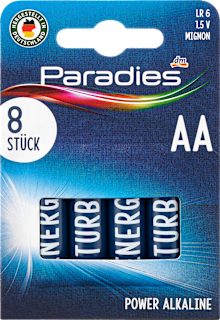 Baterii alcaline AA Paradies