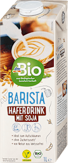 Bevanda vegetale di avena con soia bio Barista  dmBio