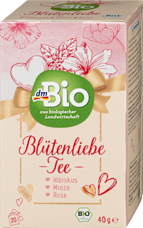Früchte- und Kräutertee Blütenliebe dmBio