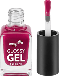 Lac de unghii Glossy Gel 220 Dark Plum Red trend !t up