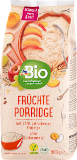 Porridge bio con frutta essiccata dmBio