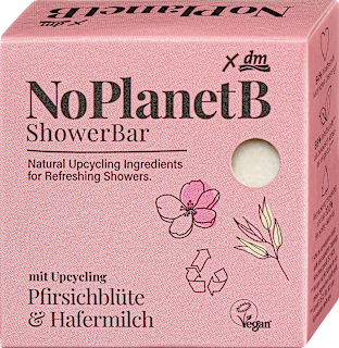 Gel de duș solid cu piersică și lapte de ovăz No Planet B