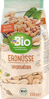 Erdnüsse blanchiert, geröstet  dmBio