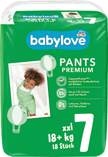 Premium - pelene gaćice veličina XXL (18+ kg) babylove