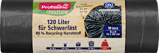 Schwerlast Müllsäcke 120 l nature Profissimo
