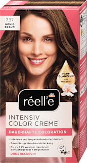 Farba do włosów Intensiv Color Creme 7.37 miodowy brąz réell‘e