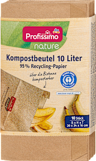 Kompostbeutel nature 10 l Profissimo