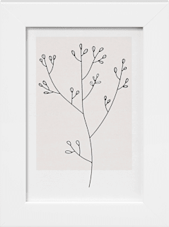 Bilderrahmen Beskeden 10x15 cm, weiß Paradies