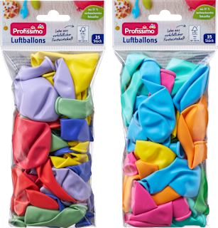 Luftballons bunt sortiert Profissimo