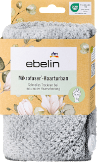 Turban pentru păr din microfibră ebelin