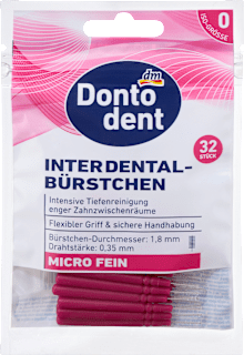 Fogköztiszító kefe, mikrofinom Dontodent