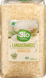 Riža dugog zrna parboiled dmBio