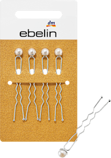 Ozdobne szpilki do włosów z perłami ebelin