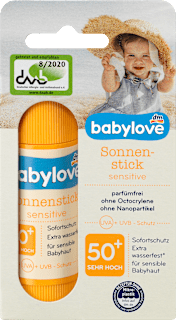 tyčinka na opalování sensitive OF50+ babylove