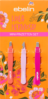 Set mini pincet Hola Hermosa, 3-delni ebelin
