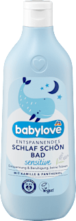 sensitive opuštajuća kupka za lep san babylove