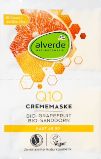Q10 kremasta maska za lice, 2x5ml alverde NATURKOSMETIK