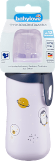 Trinkhalmflasche lila, 330 ml babylove