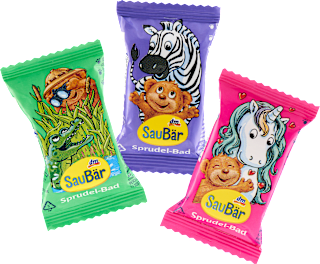 Tabletă cu spumă de baie SauBär