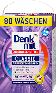 Colorwaschmittel Pulver Classic Denkmit
