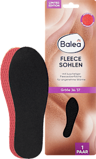 Einlegesohlen Fleece Gr. 36/37 Balea