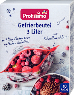 Visszazárható fagyasztótasak, 3 l Profissimo