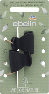 Haarklammer-Set schwarz klein  ebelin