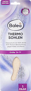Einlegesohlen Thermo Gr. 36/37 (1 Paar) Balea