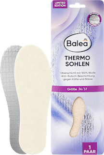 Einlegesohlen Thermo Gr. 36/37 Balea