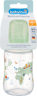 Babyflasche Weithals, mint, 280 ml  babylove