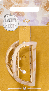 Haarklammer Halbmond Langhaarmädchen