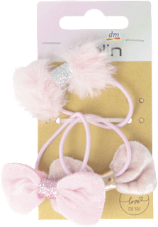 Detské gumičky do vlasov - mašle ebelin