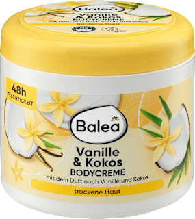 Bodycreme Vanille & Kokos Balea