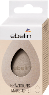 Hubka na make-up, oválna ebelin