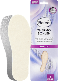 Einlegesohlen Thermo Gr. 42/43 (1 Paar) Balea