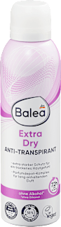 Extra Dry ANTI-TRANSPIRANT 72h deo sprej Balea