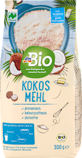 Kokosová múčka zo sušenej kokosovej dužiny dmBio