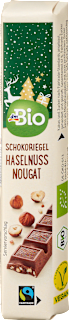 Schokoriegel Haselnuss Nougat dmBio