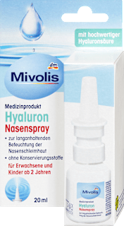 Orrspray hialuronsavval Mivolis