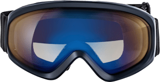 Skibrille Erwachsene schwarz-blau SUNDANCE