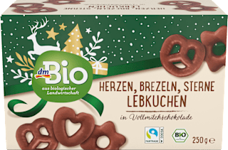 Biscotti speziati ricoperti di cioccolato al latte dmBio