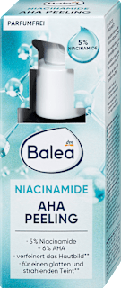 Hámlasztó gél 5% niacinamiddal és 6% AHA-savakkal Balea