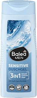 Gel za tuširanje Sensitive 3 v 1 Balea MEN
