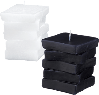 Stumpenkerze Figur Wellness Profissimo