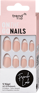 umělé nehty On the Go Nails French Look trend !t up