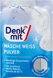 Wäsche Weiß Pulver Denkmit