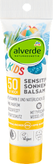Sonnenbalsam Kids sensitiv LSF 50, Reisegröße alverde NATURKOSMETIK