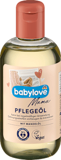 Ápoló olaj mandulaolajjal babylove Mama