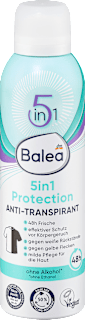 Deodorante spray anti-traspirante 5in1 Protection Balea