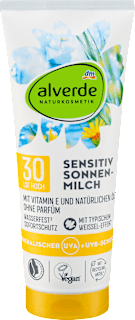 Sonnenmilch Sensitiv LSF 30 alverde NATURKOSMETIK
